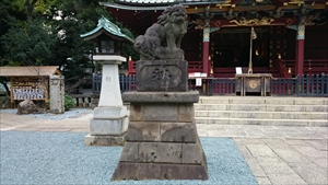 金王八幡宮 狛犬 (2)