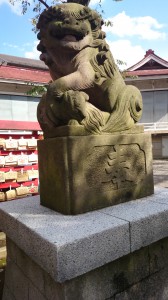 皆中稲荷神社 狛犬 (1)