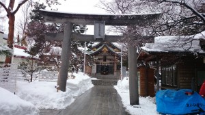 札幌彌彦神社 二の鳥居