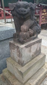 瀬田玉川神社 狛犬 (2)
