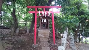 駒繋神社 南向き稲荷神社