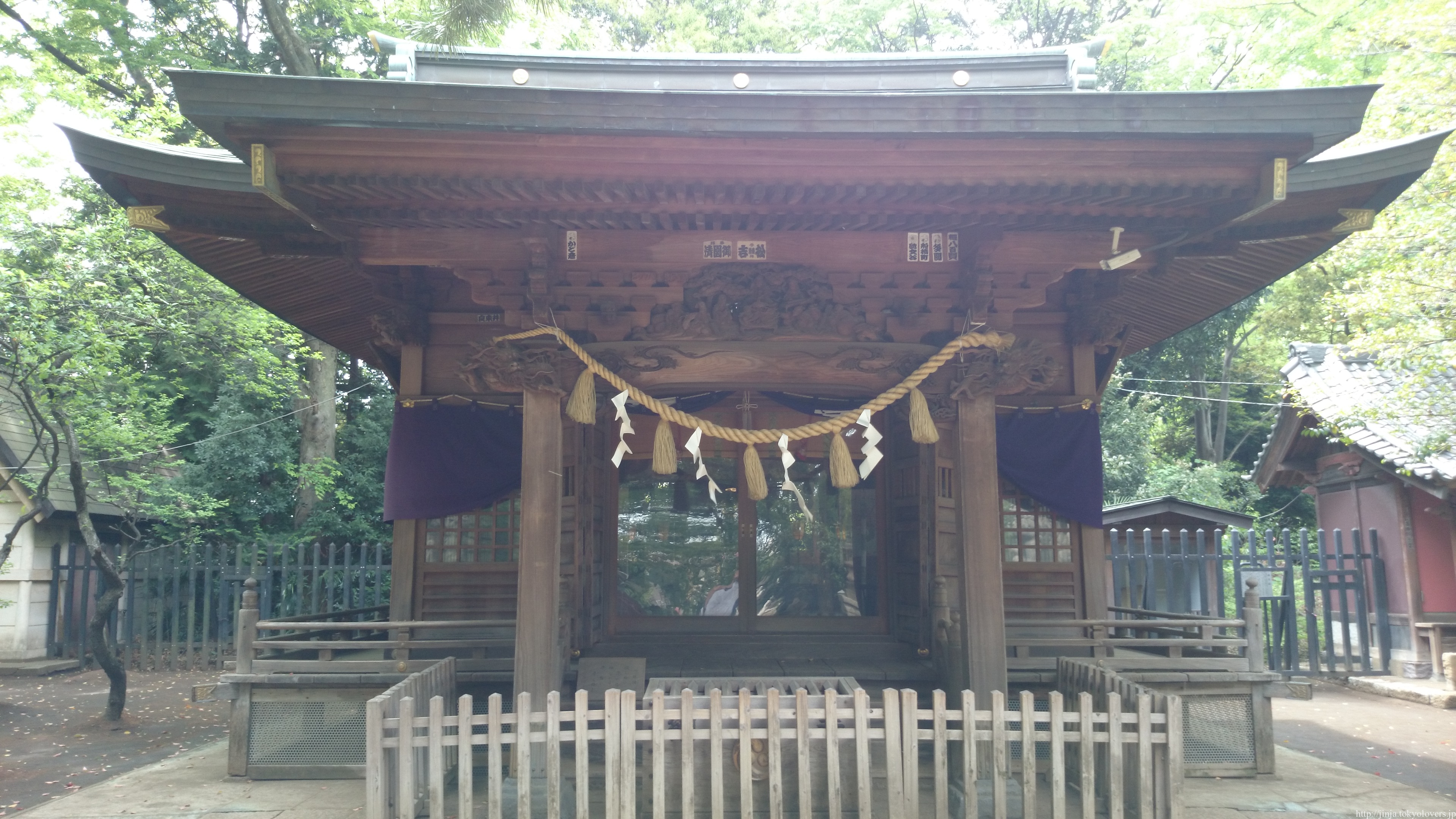 碑文谷八幡宮 神社と御朱印