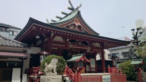 秋葉神社(松が谷) 拝殿