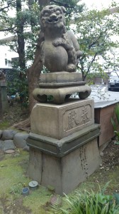 金刀比羅宮東京分社 狛犬 (1)