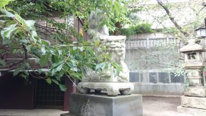 元三島神社 狛犬 吽