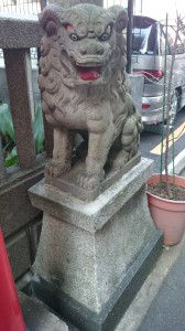 三光稲荷神社 狛犬 (2)