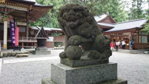 寶登山神社 狛犬 (2)