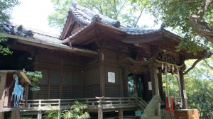 千束八幡神社 社殿 (2)