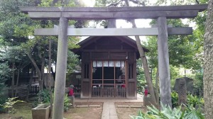 大井鹿嶋神社 境内社(旧社殿)