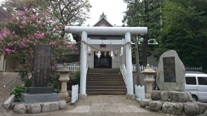神道大教院 拝殿前