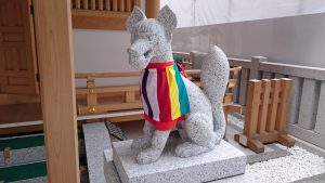 福徳神社 狛狐 (2)
