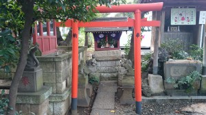 本郷氷川神社 稲荷社 (2)
