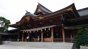 寒川神社 社殿 (1)