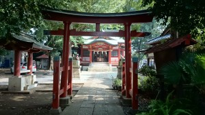 永福稲荷神社 二の鳥居
