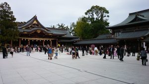 寒川神社 社殿 (2)
