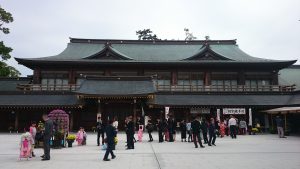 寒川神社 社殿 (4)