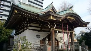 綾瀬稲荷神社 拝殿