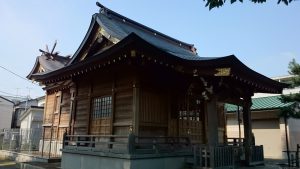 大松氷川神社 社殿