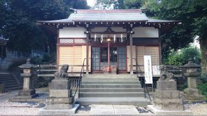 上田端八幡神社 拝殿