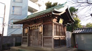 袖ヶ崎神社 拝殿