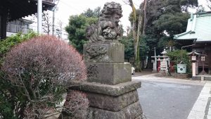 高円寺天祖神社 狛犬 (1)