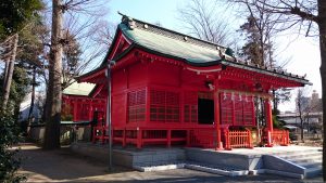 多摩市・小野神社 社殿