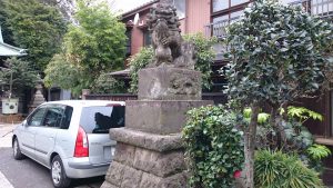 高円寺天祖神社 狛犬 (2)
