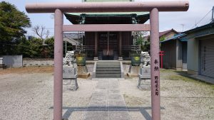 長島香取神社 八雲神社 鳥居