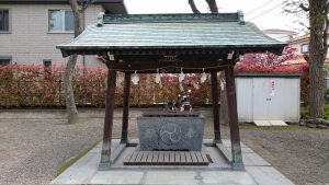 長島香取神社 手水舎