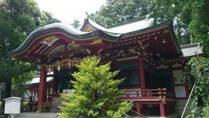中野氷川神社 拝殿