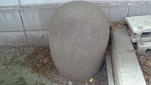亀有香取神社 力石