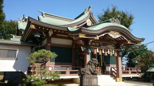 赤塚氷川神社 拝殿