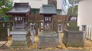 前野熊野神社(東熊野神社) 飛鳥社・月山社・榛名社