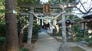 前野熊野神社(東熊野神社) 鳥居