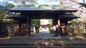 氷川神社(双葉町) 神門